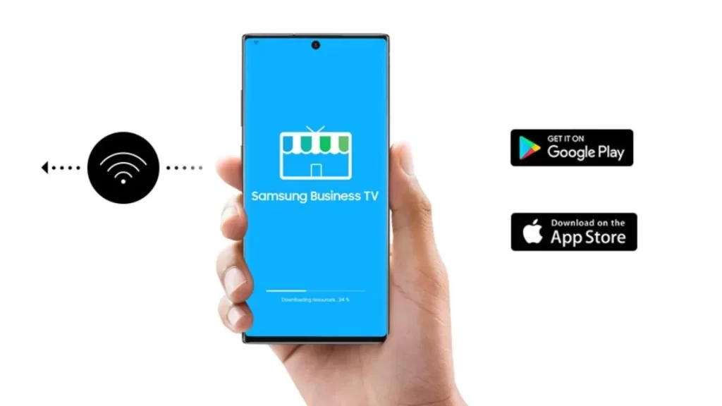 Samsung Business TV en tu teléfono